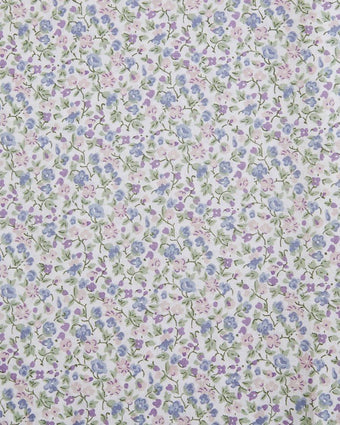 Emogene Purple Cotton Percale Standard Pillowcase Pair - Laura Ashley
