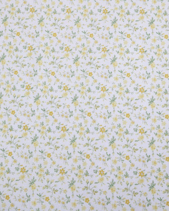 Evie Yellow Cotton Percale Sheet Set - Laura Ashley