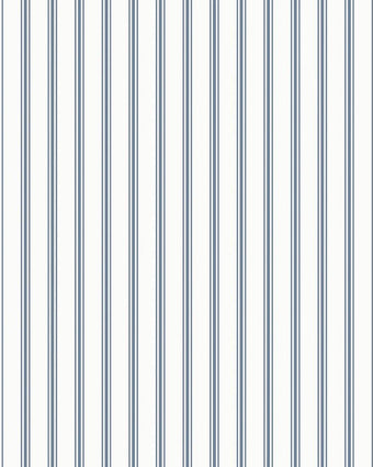 Farnworth Stripe Smoke Blue Wallpaper