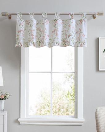 Fawna Blush Tab Top Valance - Laura Ashley
