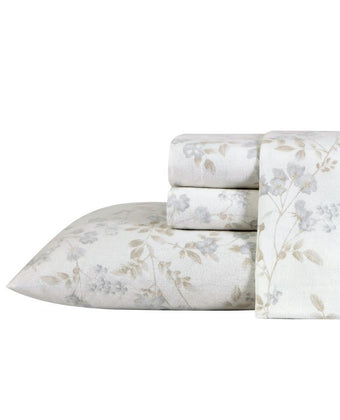 Fawna Cotton Flannel Sheet Set - Laura Ashley