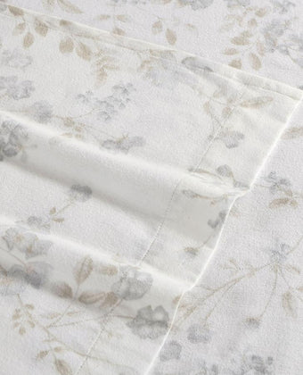 Fawna Cotton Flannel Sheet Set - Laura Ashley