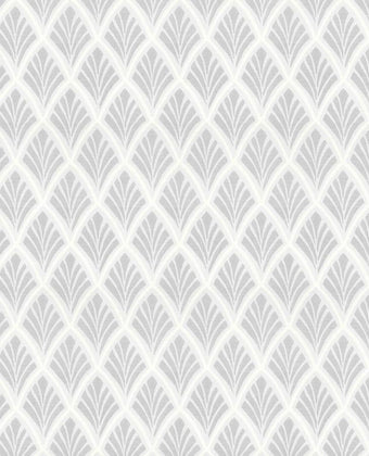 Florin Silver Fabric Sample - Laura Ashley