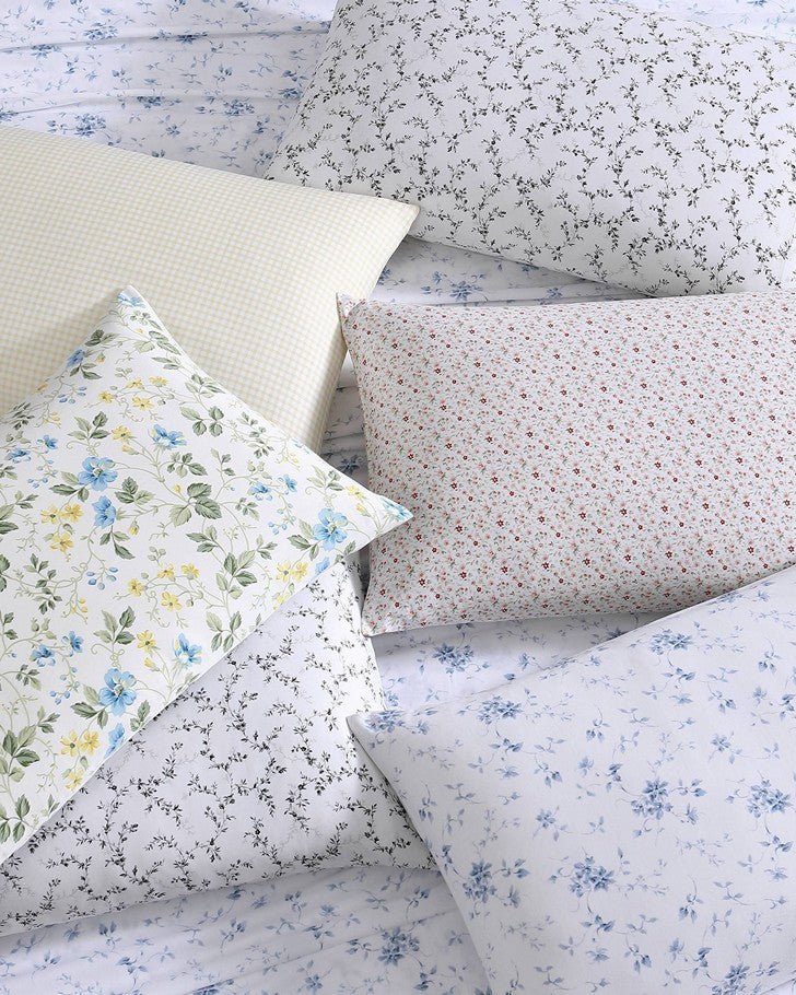 Garden Muse Pink Standard Pillowcase Pair