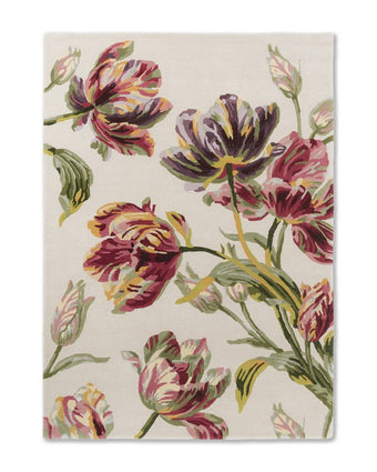 Gosford Cranberry Rug Overview of rug