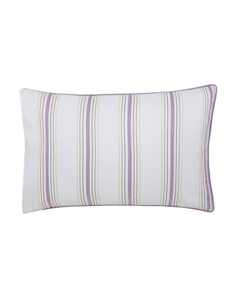 Gosford Grape Duvet Cover Set - View of reverse side of pillowcase