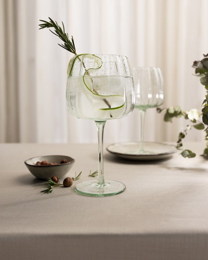 Laura Ashley Balloon Glasses, Set of 4 - Clear