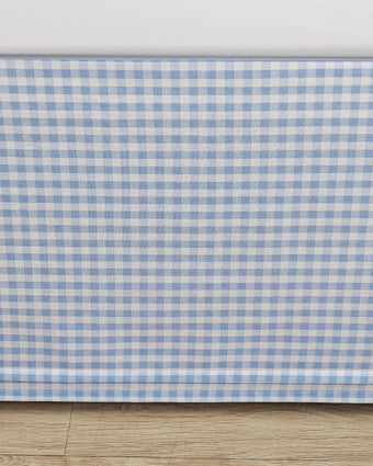 Hedy Gingham Tailored Bed Skirt - Laura Ashley