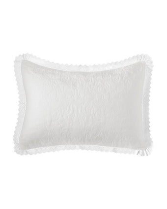 Heirloom Crochet White Quilt Set - Laura Ashley