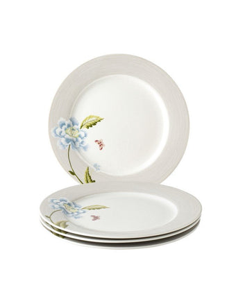 Heritage Cobblestone Pinstripe Set of 4 Salad Plates - Laura Ashley