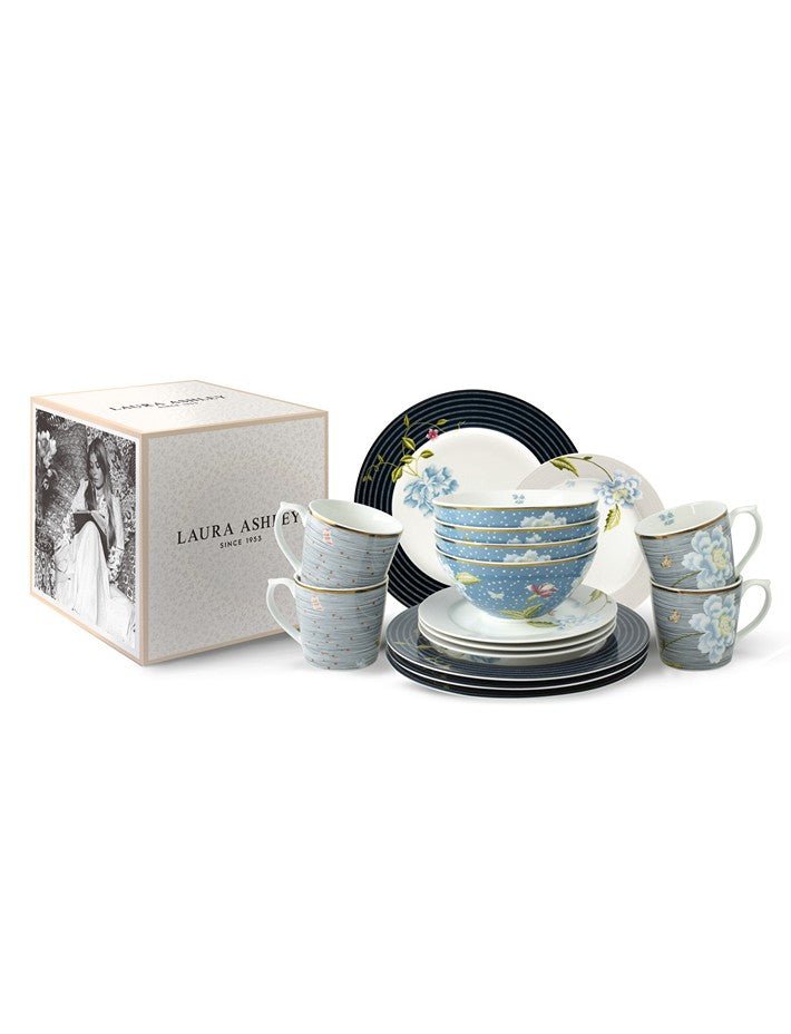 Heritage Collection 16pc Dinnerware Set Candy Cobblestone