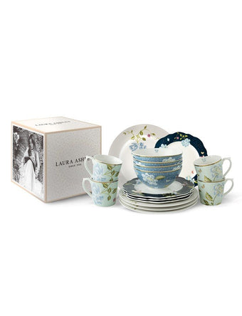 Heritage Collection 16pc Dinnerware Set (Cobblestone/Uni) - Laura Ashley