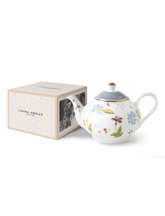 Heritage Collection Elveden White Teapot - Laura Ashley