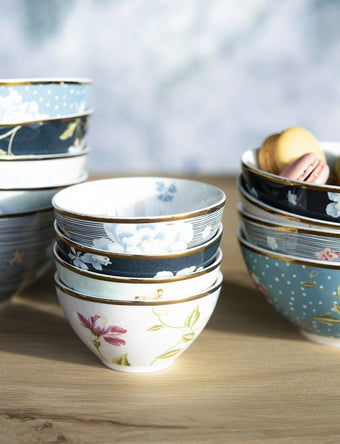 Heritage Midnight Uni Set of 4 Bowls - Laura Ashley