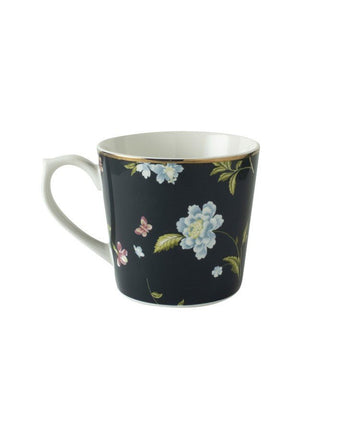 Heritage Midnight Uni Set of 4 Mugs (17 oz.) - Laura Ashley