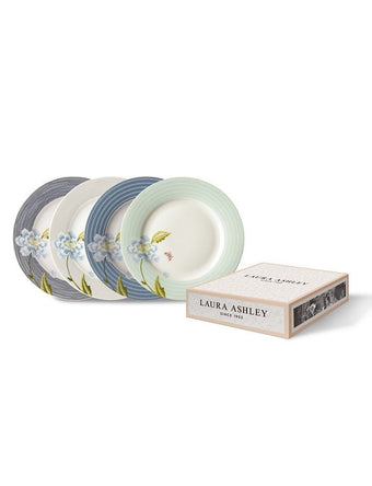 Heritage Mixed Designs Set of 4 Salad Plates - Laura Ashley