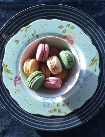 Heritage Seaspray Uni Set of 4 Scalloped Plates - Laura Ashley