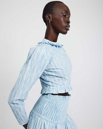 Wynn Blouse side view of blouse