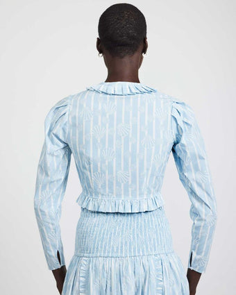 Wynn Blouse back view of blouse