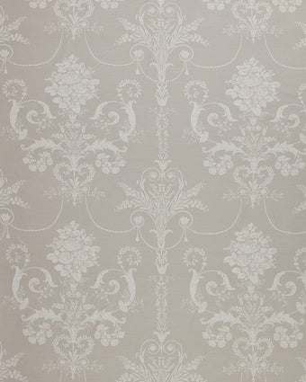 Josette Dove Grey Fabric - Close up view