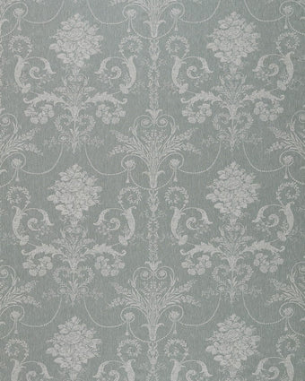 Josette Grey Green Woven Upholstery Fabric - Laura Ashley