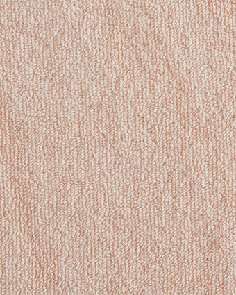 Juliette Lace Hem Blush 3 Piece Towel Set Closeup view of towel