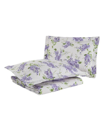 Keighley Lilac Quilt Set - Laura Ashley