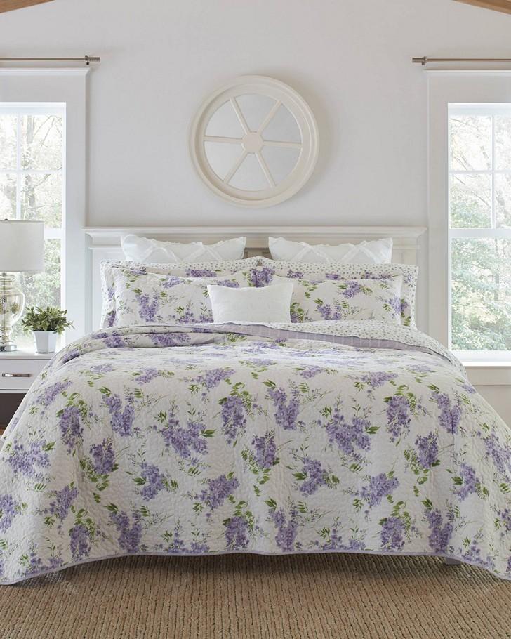 Keighley Lilac Quilt Set