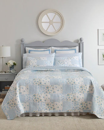 Kenna Quilt Set - Laura Ashley