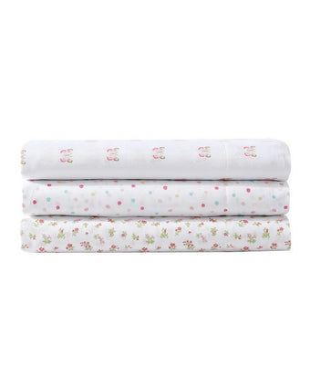 Kids Mae Pink Microfiber Sheet Set - View of available prints