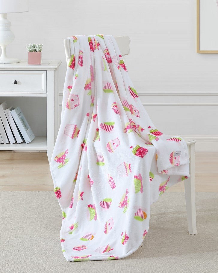 Kids Sweet Treat Ultra Soft Plush Fleece Throw