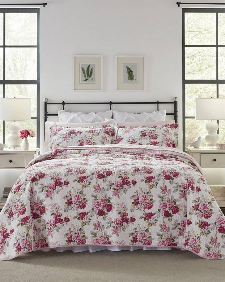 Laura Ashley Floral Quilt