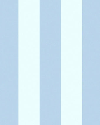 Lille Matte Blue Sky Stripe Wallpaper Sample - Close up view of wallpaper