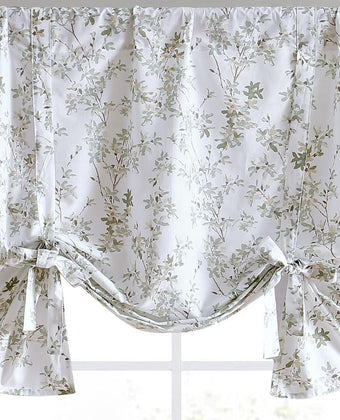 Lindy Tie Up Designer Valance - Laura Ashley
