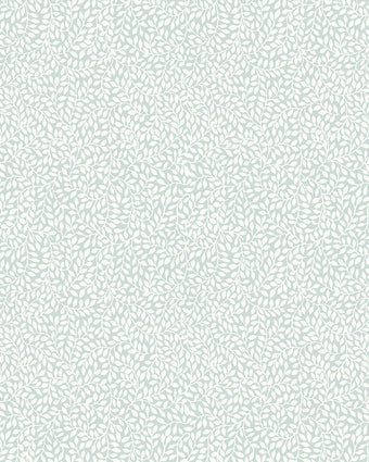 Little Vines Duck Egg Wallpaper Sample - Laura Ashley
