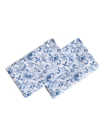 Lorelei Blue Standard Pillowcase Pair - Laura Ashley