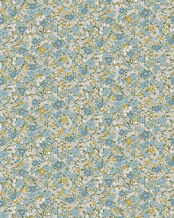 Loveston Newport Blue Wallpaper close up view of wallpaper