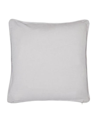 Marcette Embroidered Silver Cushion - Laura Ashley