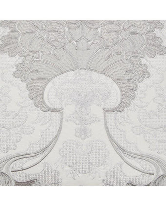 Marcette Embroidered Silver Cushion - Laura Ashley