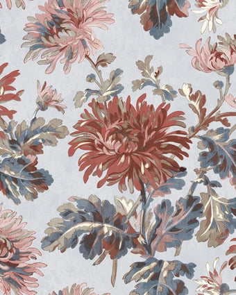 Maryam Crimson Wallpaper Sample - Laura Ashley