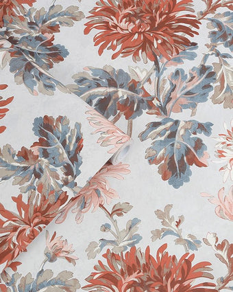 Maryam Crimson Wallpaper Sample - Laura Ashley