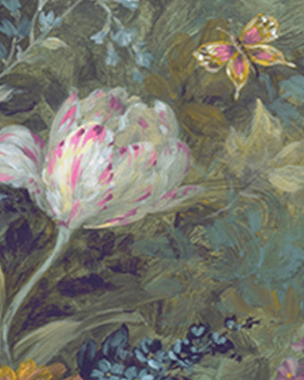 Mathilde Wallpaper Mural - View of close-up of wallpaper mural