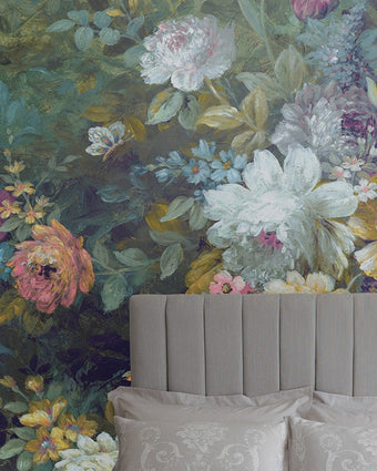 Mathilde Wallpaper Mural - View of wallpaper mural on a wall