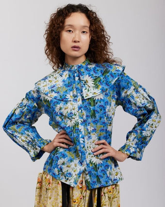 Mirfield Swansea Blouse view of front of blouse