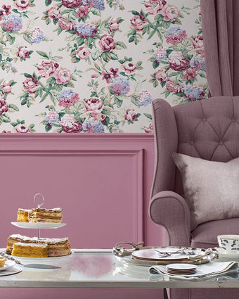 Mulberry Paint - View of paint on wall