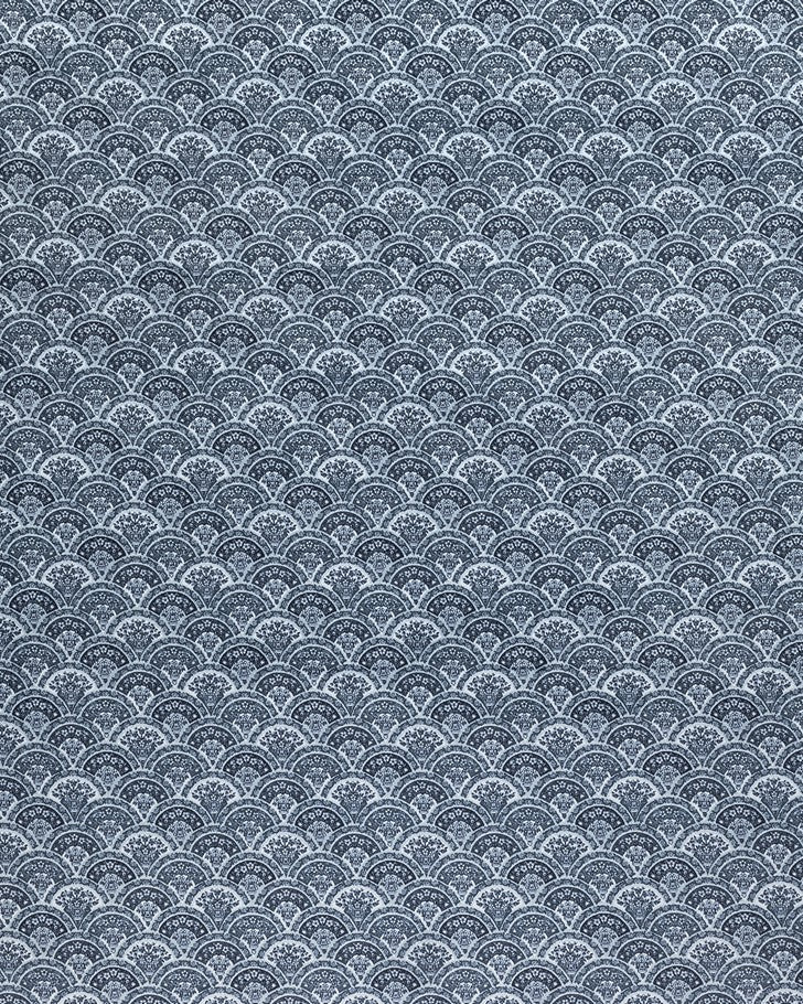 Musica Dusky Seaspray Fabric - Close-up view of fabric