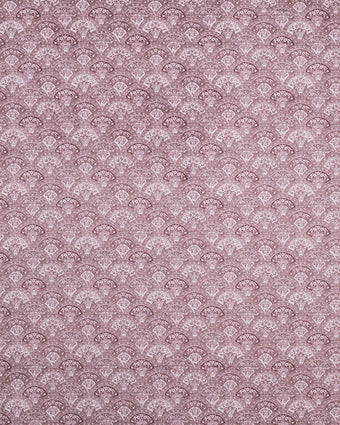 Musica Pale Ruby Fabric - Close-up view of fabric