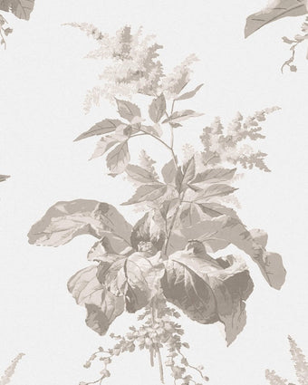 Narberth Dove Grey Wallpaper- Close up view of wallpaper