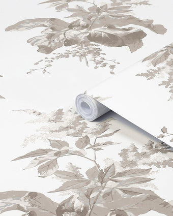 Narberth Dove Grey Wallpaper Sample - View of wallpaper on roll