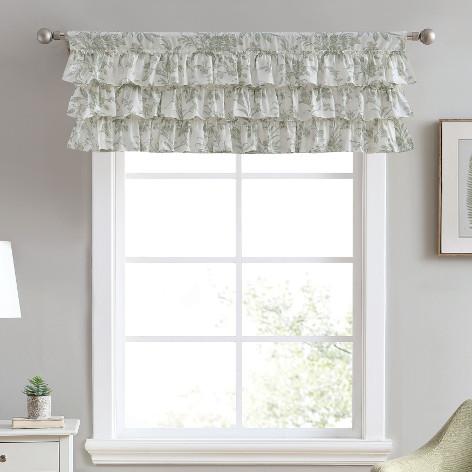 Natalie Ruffled Pole Top Valance - Laura Ashley